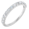 14K Rose 5/8 CTW Natural Diamond Anniversary Band