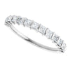 14K Rose 5/8 CTW Natural Diamond Anniversary Band