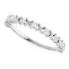 14K Rose 1/2 CTW Natural Diamond Anniversary Band