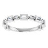 14K Rose 3/8 CTW Natural Diamond Anniversary Band