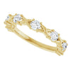 14K Rose 1/2 CTW Natural Diamond Anniversary Band