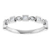 14K Rose 3/8 CTW Natural Diamond Anniversary Band