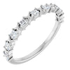 14K Rose 1/2 CTW Natural Diamond Anniversary Band