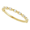 14K Rose 1/2 CTW Natural Diamond Anniversary Band