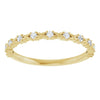 14K Rose 1/2 CTW Natural Diamond Anniversary Band