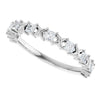 14K Rose 1/2 CTW Natural Diamond Anniversary Band