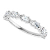 14K Rose 1/2 CTW Natural Diamond Anniversary Band