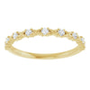 14K Rose 1/2 CTW Natural Diamond Anniversary Band