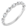 14K Rose 1/2 CTW Natural Diamond Anniversary Band