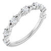 14K Rose 1/2 CTW Natural Diamond Anniversary Band