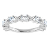 14K Rose 1/2 CTW Natural Diamond Anniversary Band