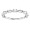 14K Rose 1/2 CTW Natural Diamond Anniversary Band