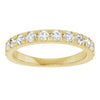 14K White 1/4 CTW Natural Diamond Anniversary Band