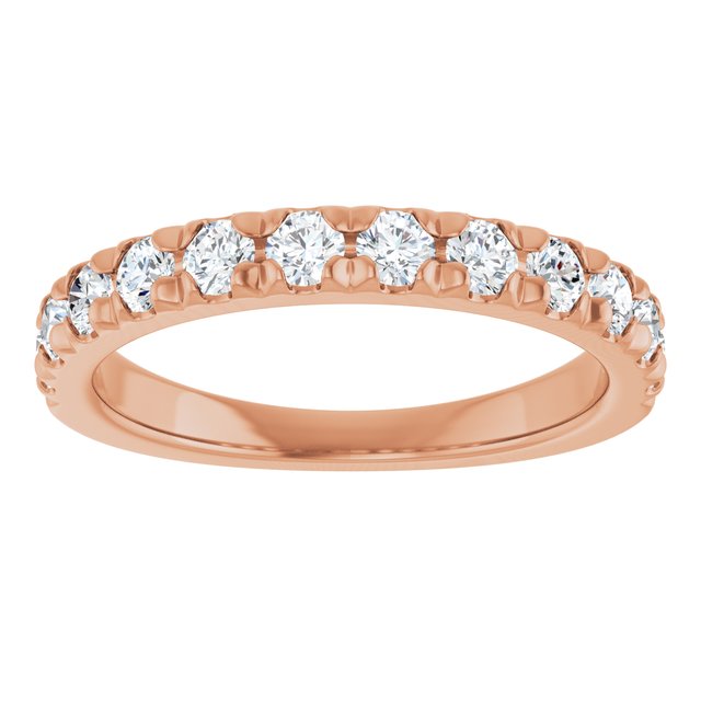 14K White 1/4 CTW Natural Diamond Anniversary Band