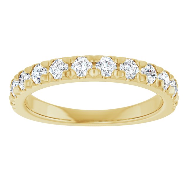 14K White 1/4 CTW Natural Diamond Anniversary Band