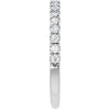 14K White 1/4 CTW Natural Diamond Anniversary Band