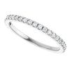 14K White 1/4 CTW Natural Diamond Anniversary Band