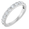 Elegant 14K White Gold Diamond Anniversary Ring with 1/4 CTW Natural Diamonds