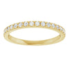 14K White 1/4 CTW Natural Diamond Anniversary Band