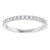 14K White 1/4 CTW Natural Diamond Anniversary Band