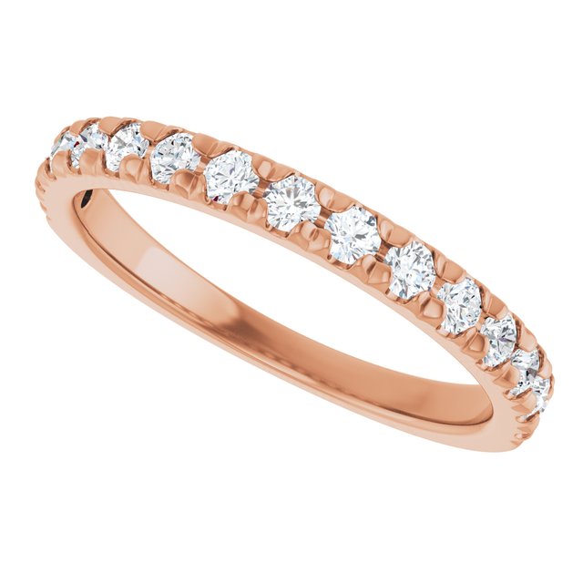 14K White 1/4 CTW Natural Diamond Anniversary Band