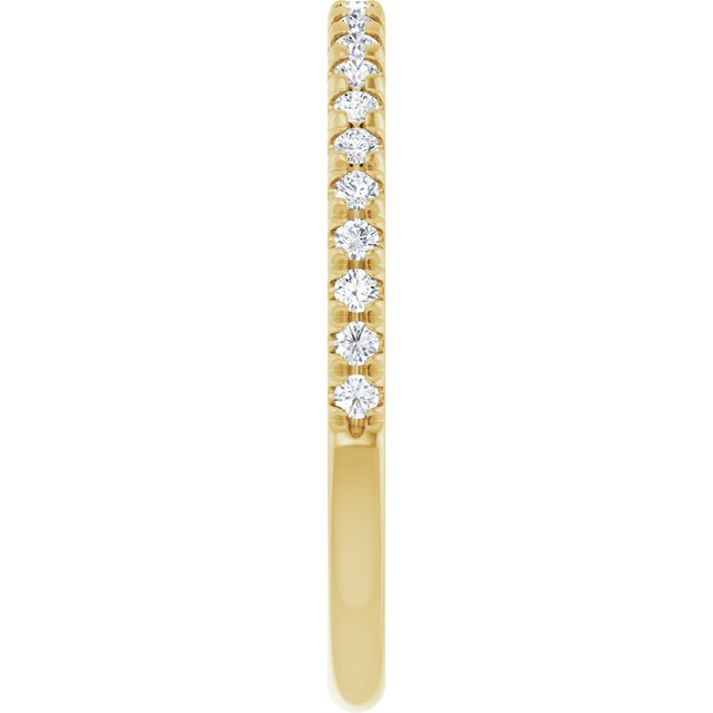 14K White 1/4 CTW Natural Diamond Anniversary Band