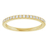 14K White 1/4 CTW Natural Diamond Anniversary Band