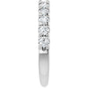 14K White 1/4 CTW Natural Diamond Anniversary Band