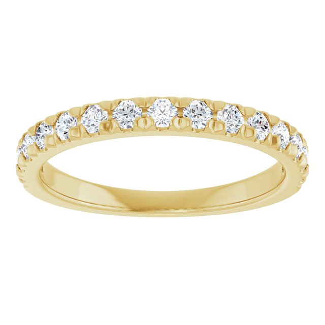 14K White 1/4 CTW Natural Diamond Anniversary Band