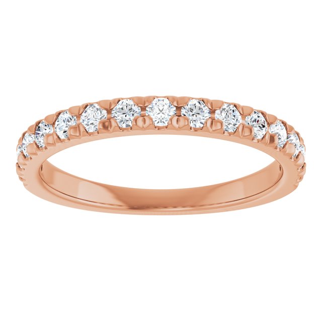 14K White 1/4 CTW Natural Diamond Anniversary Band