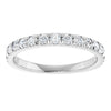 14K White 1/4 CTW Natural Diamond Anniversary Band