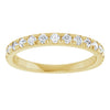 14K White 1/4 CTW Natural Diamond Anniversary Band