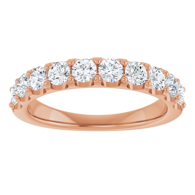 14K White 1/4 CTW Natural Diamond Anniversary Band