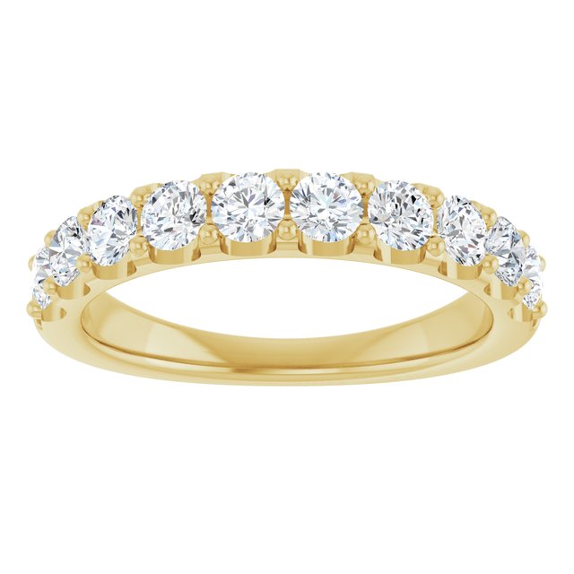 14K White 1/4 CTW Natural Diamond Anniversary Band