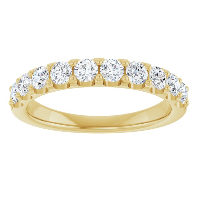 14K White 1/4 CTW Natural Diamond Anniversary Band