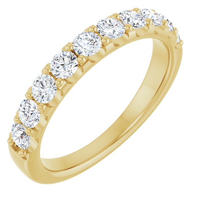 14K White 1/4 CTW Natural Diamond Anniversary Band