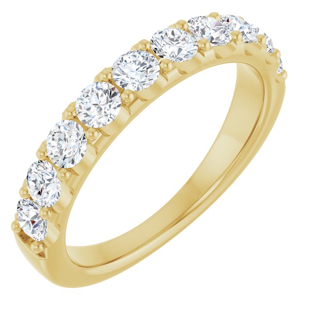 14K White 1/4 CTW Natural Diamond Anniversary Band