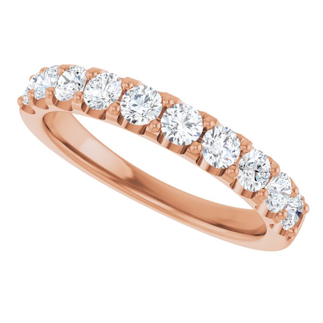 14K White 1/4 CTW Natural Diamond Anniversary Band