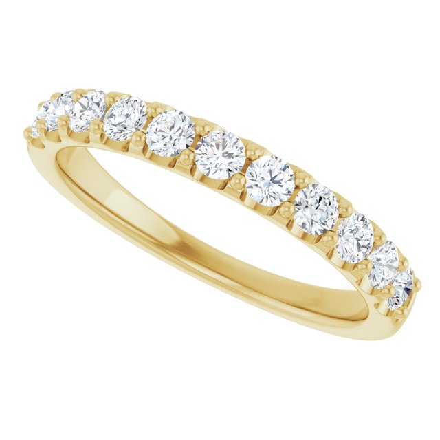 14K White 1/4 CTW Natural Diamond Anniversary Band