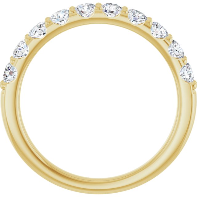 14K White 1/4 CTW Natural Diamond Anniversary Band