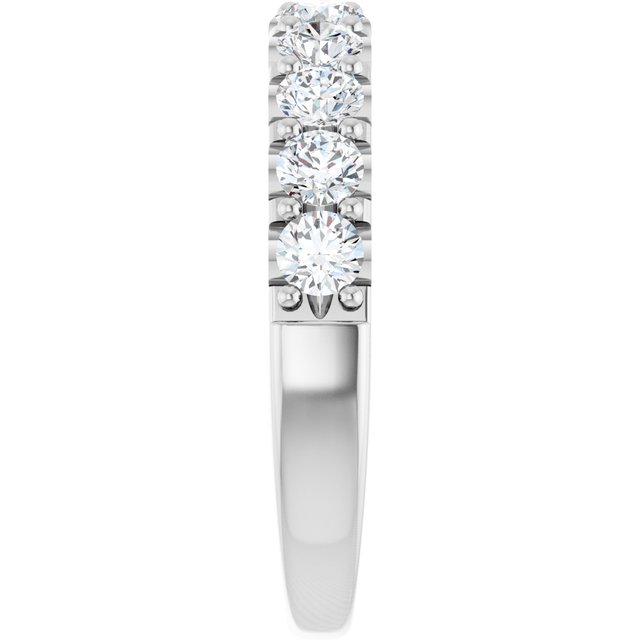 14K White 1/4 CTW Natural Diamond Anniversary Band