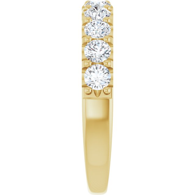 14K White 1/4 CTW Natural Diamond Anniversary Band