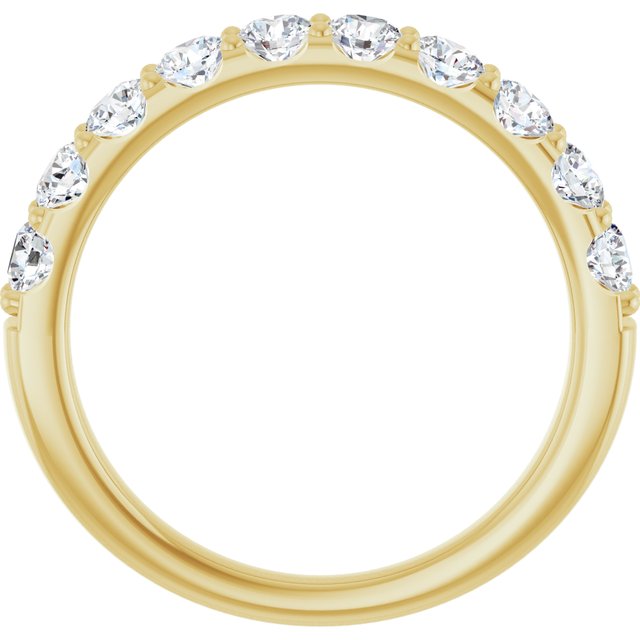 14K White 1/4 CTW Natural Diamond Anniversary Band