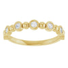 14K Rose 1/3 CTW Natural Diamond Anniversary Band