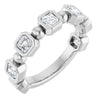 14K Rose 1/3 CTW Natural Diamond Anniversary Band