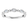 14K Rose 1/3 CTW Natural Diamond Anniversary Band