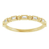 14K Rose 1/3 CTW Natural Diamond Anniversary Band