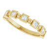 14K Rose 1/3 CTW Natural Diamond Anniversary Band