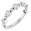 14K Rose 1/3 CTW Natural Diamond Anniversary Band