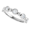 14K Rose 1/3 CTW Natural Diamond Anniversary Band